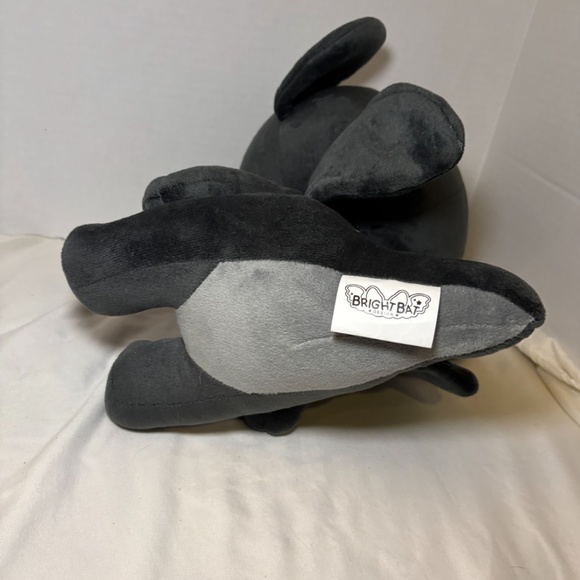 Bright Bat Designs Ink the Dragon Charcoal Gray Stuffed Animal 2023 BATCH 001 - Picture 6 of 9